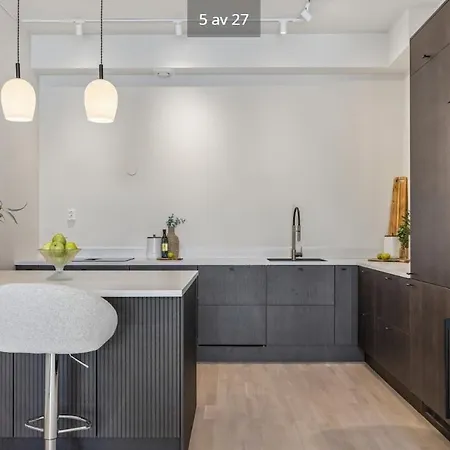 Lejlighed Bright And Modern Centrally Located In Lade Trondheim