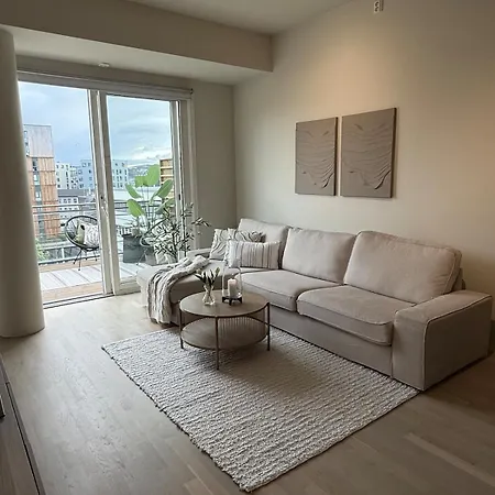 Bright And Modern Centrally Located In Lade Trondheim